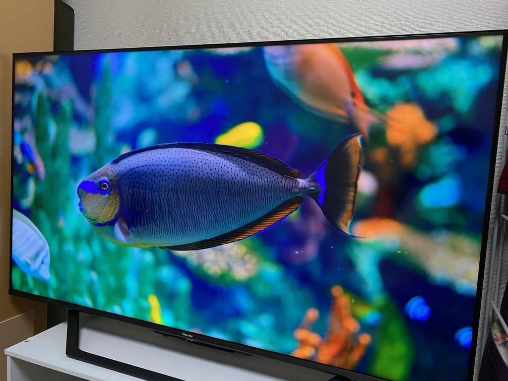ハイセンス　50U7F 液晶テレビ　2021年製 ハイセンス U7F 購入レビュー!抜群のコスパ! | ぽいが情報局